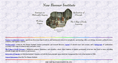 Desktop Screenshot of newbanner.com